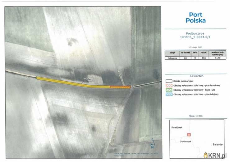 , Podbuszyce, ul. , Działki  do wynajęcia