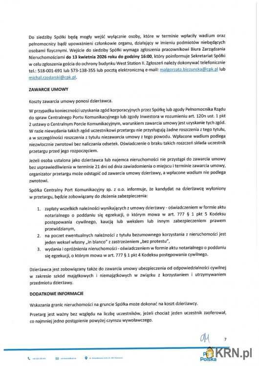 , Działki  do wynajęcia, Baranów, ul. 