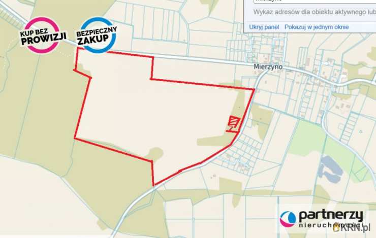 Mierzyno, ul. , Działki  na sprzedaż, 