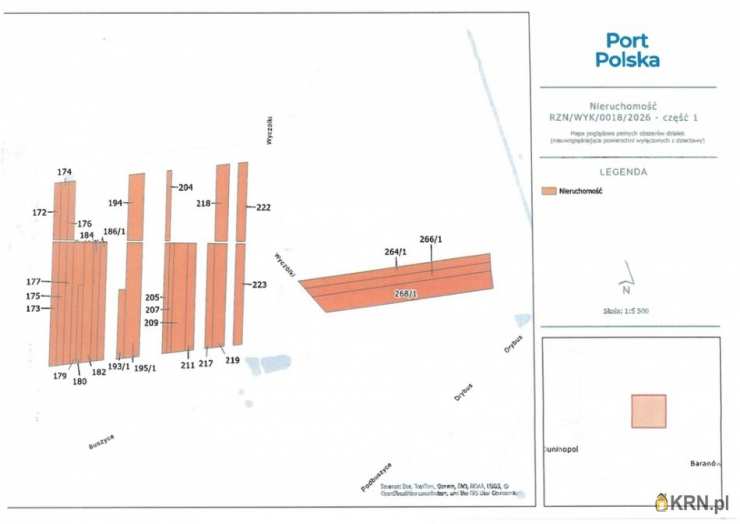 Baranów, ul. , , Działki  do wynajęcia