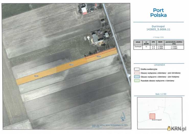 Działki  do wynajęcia, , Duninopol, ul. 
