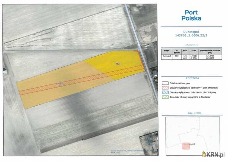 Duninopol, ul. , Działki  do wynajęcia, 