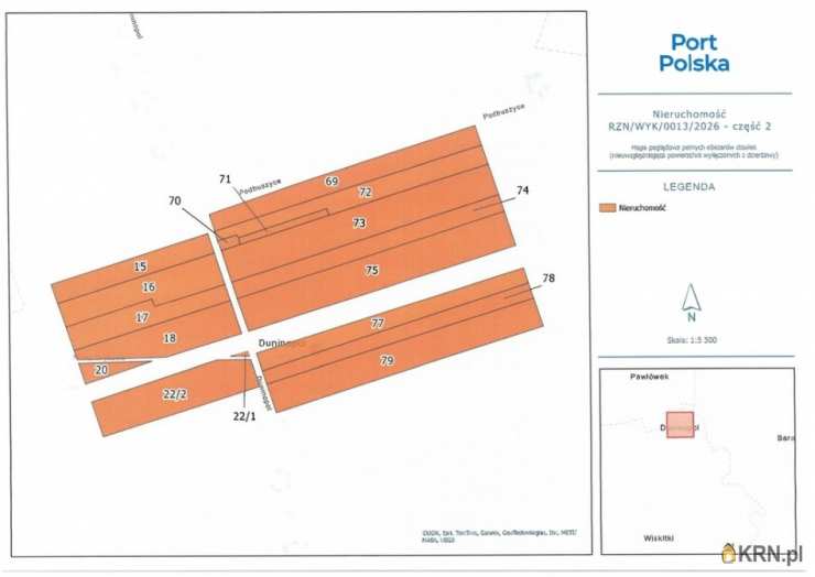 Działki  do wynajęcia, Duninopol, ul. , 