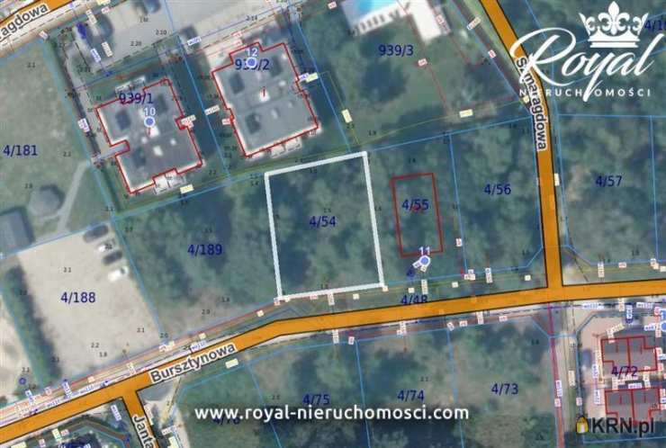 , Działki  na sprzedaż, Koszalin, ul. Bursztynowa