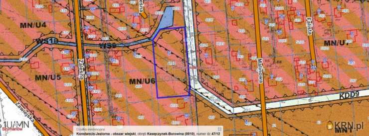 Borowina, ul. Zaleśna, Działki  na sprzedaż, 