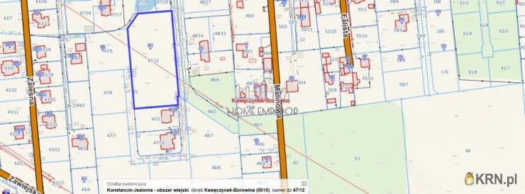 , Działki  na sprzedaż, Borowina, ul. Zaleśna