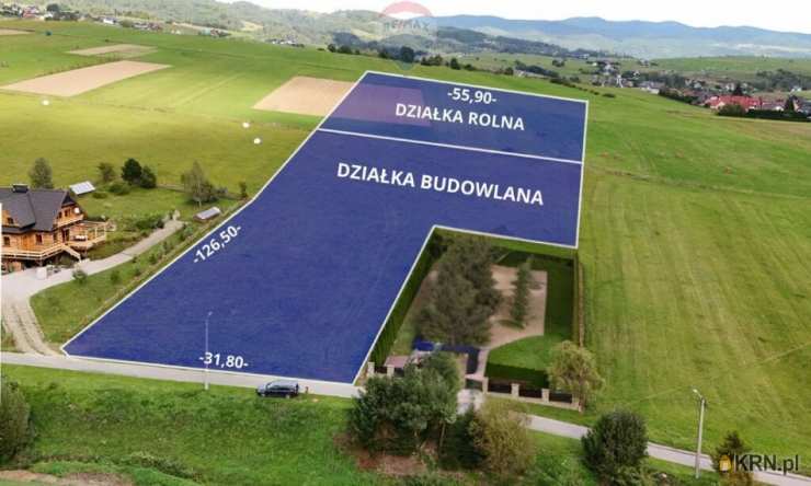 Działki  na sprzedaż, Grywałd, ul. , 