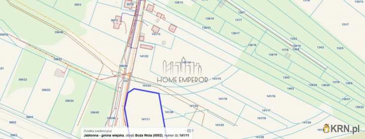 Boża Wola, ul. Modrzewiowa, Działki  na sprzedaż, 