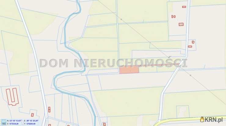 , Działki  na sprzedaż, Kalisty, ul. 