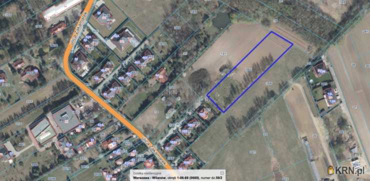 , Warszawa, Wilanów/Powsin, ul. Zakamarek, Działki  na sprzedaż