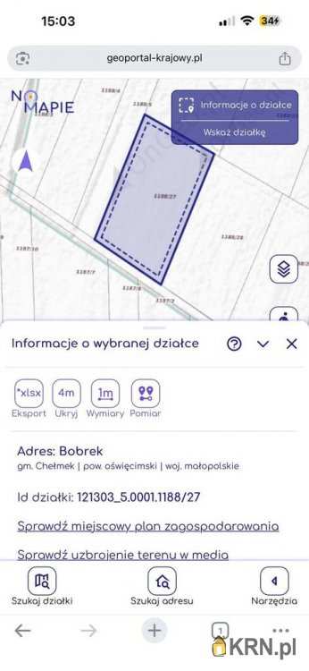 Bobrek, ul. , , Działki  na sprzedaż