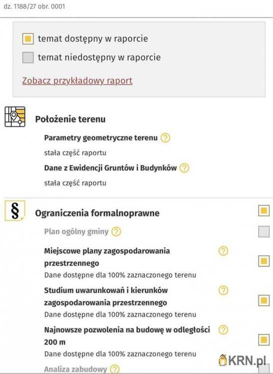 , Bobrek, ul. , Działki  na sprzedaż