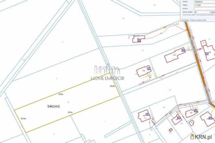Działki  na sprzedaż, , Warszawa, Wilanów/Powsin, ul. Ponczowa