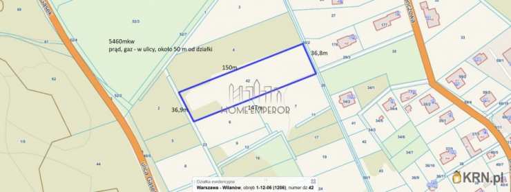 , Warszawa, Wilanów/Powsin, ul. Ponczowa, Działki  na sprzedaż