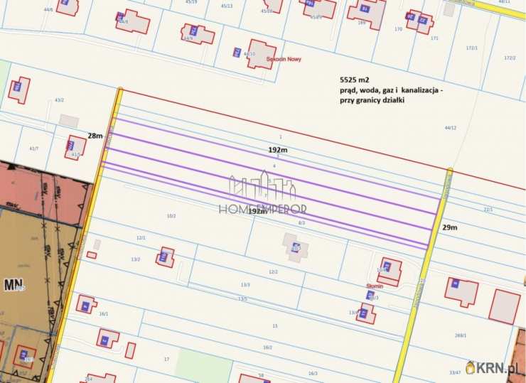 Działki  na sprzedaż, Słomin, ul. Jagodowa, 
