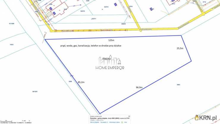 Działki  na sprzedaż, Żyrardów, ul. Radziwiłłowska, 