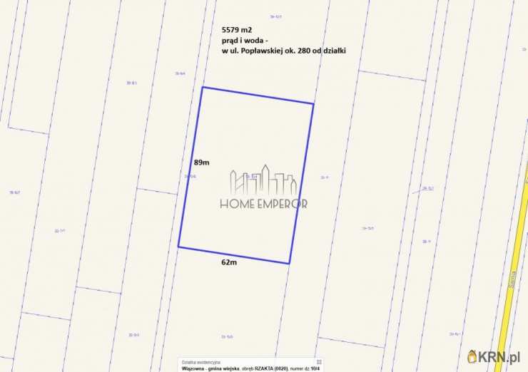 Działki  na sprzedaż, Rzakta, ul. , 