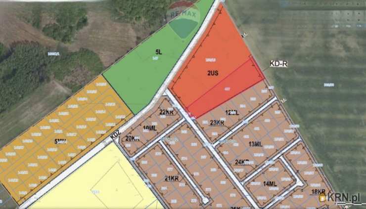 , Działki  na sprzedaż, Nienawiszcz, ul. 