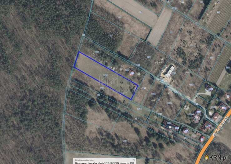 Warszawa, Ursynów, ul. Prawdziwka, Działki  na sprzedaż, 