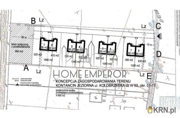 Działki  na sprzedaż, , Konstancin-Jeziorna, Skolimów-Konstancin, ul. Kołobrzeska