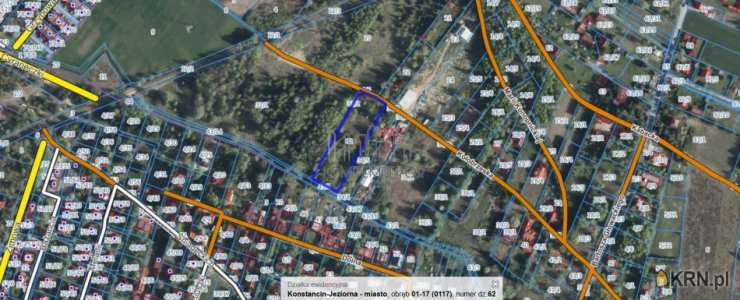 Działki  na sprzedaż, Konstancin-Jeziorna, Skolimów-Konstancin, ul. Kołobrzeska, 