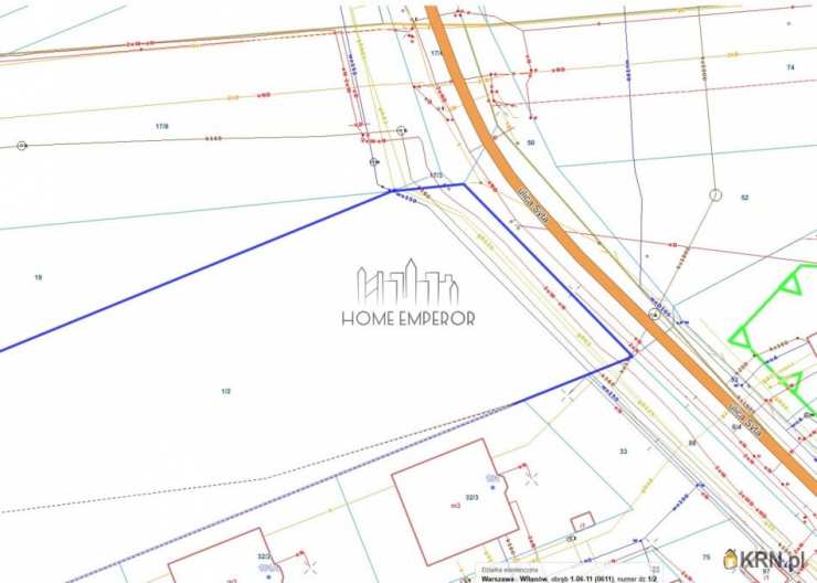 Warszawa, Wilanów/Zawady, ul. Syta, Działki  na sprzedaż, 