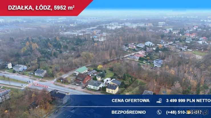 OdWlasciciela.pl, Działki  na sprzedaż, Łódź, Bałuty, ul. Łomnicka