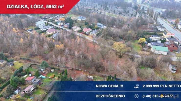 , Działki  na sprzedaż, Łódź, ul. 