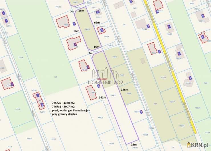 Gołków, ul. , Działki  na sprzedaż, 