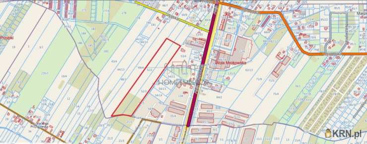 , Wola Mrokowska, ul. Wąska, Działki  na sprzedaż