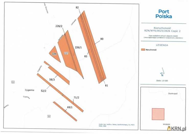 , Wiskitki, ul. , Działki  do wynajęcia