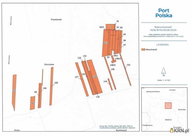 Teresin, ul. , , Działki  do wynajęcia