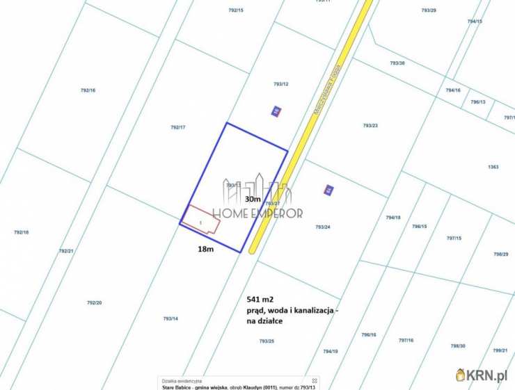 Działki  na sprzedaż, , Klaudyn, ul. 