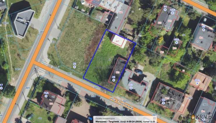 Warszawa, Targówek/Zacisze, ul. Chojnowska, , Działki  na sprzedaż