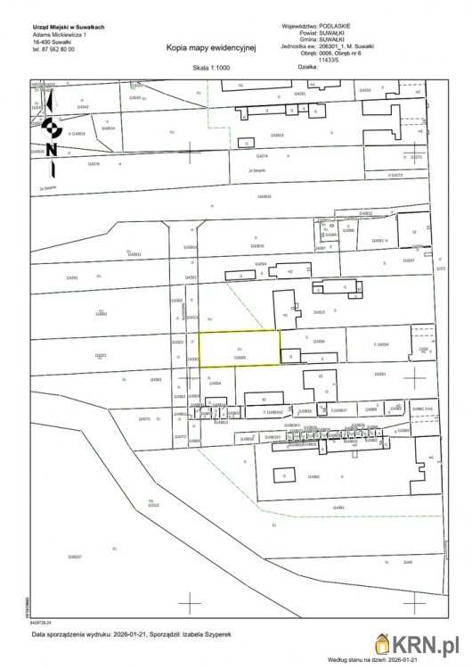 Działki  na sprzedaż, Suwałki, ul. , 