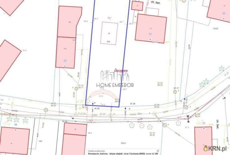 Działki  na sprzedaż, , Cieciszew, ul. 