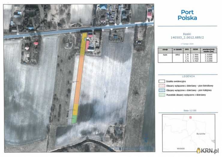 , Baranów, ul. , Działki  do wynajęcia