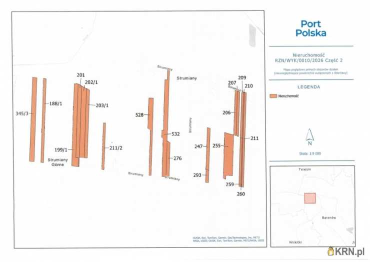 Baranów, ul. , , Działki  do wynajęcia