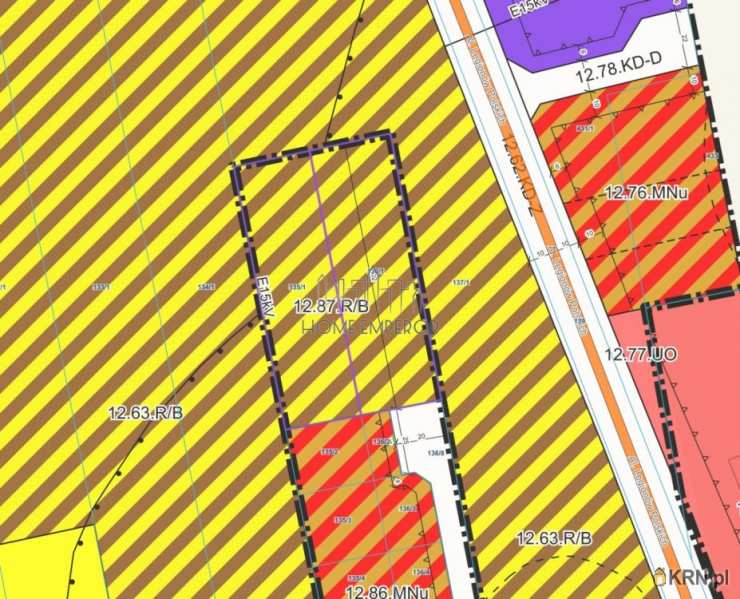 Działki  na sprzedaż, Kompina, ul. Legionów Polskich, 