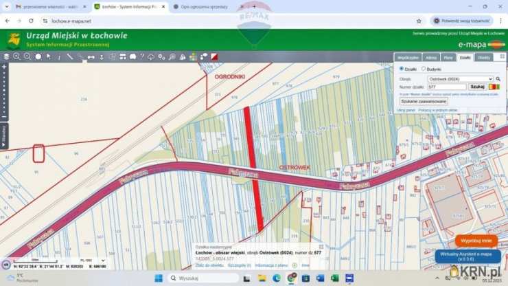 Ostrówek, ul. , Działki  na sprzedaż, 