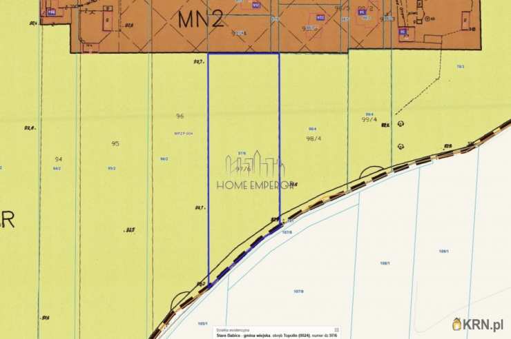 Działki  na sprzedaż, Topolin, ul. Stefana Batorego, 