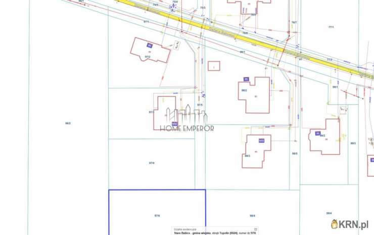Topolin, ul. Stefana Batorego, Działki  na sprzedaż, 