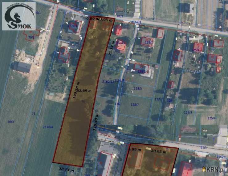 Biuro Nieruchomości SMOK Mateusz Góral, Działki  na sprzedaż, Rączna, ul. 