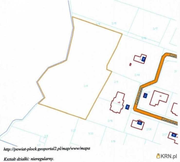 Działki  na sprzedaż, Nowe Gulczewo, ul. , 
