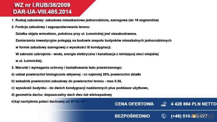 , Łódź, Bałuty, ul. Łomnicka, Działki  na sprzedaż