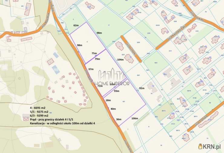 Działki  na sprzedaż, , Warszawa, Wilanów/Powsin, ul. Opieńki
