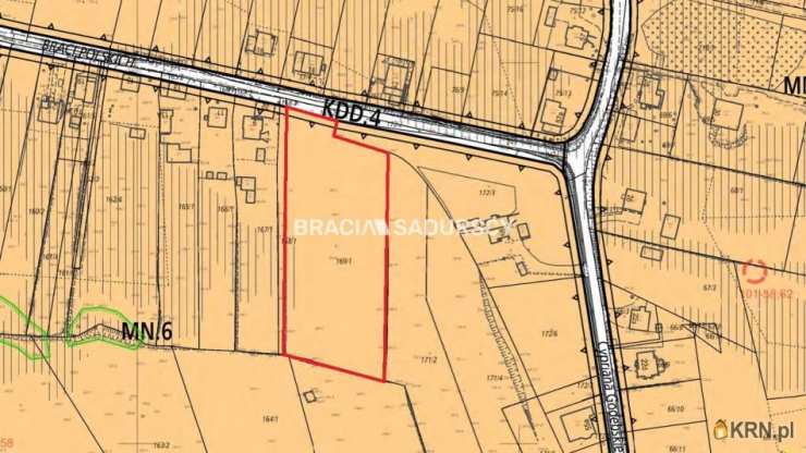 Kraków, Wzgórza Krzesławickie/Łuczanowice, ul. Polskich, Działki  na sprzedaż, 