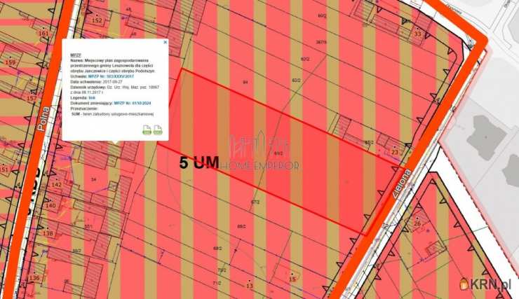 Działki  na sprzedaż, Podolszyn, ul. Zielona, 