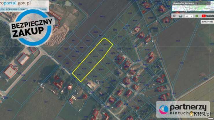 Działki  na sprzedaż, , Tuchom, ul. Banińska