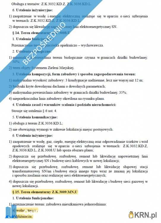 , Działki  na sprzedaż, Szczecin, Krzekowo-Bezrzecze/Krzekowo, ul. Żyzna